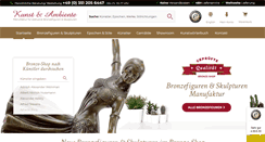 Desktop Screenshot of bronze-shop.com