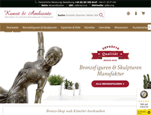 Tablet Screenshot of bronze-shop.com